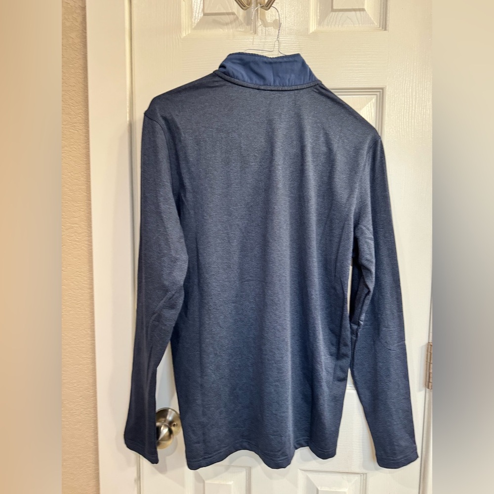 Motion Blue Quarter-Zip Pullover - Picture 7 of 7